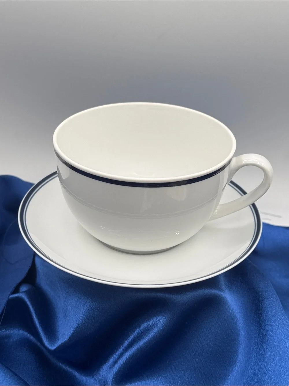 Jumbo Dansk Bistro Coffee Cup and Saucer Set